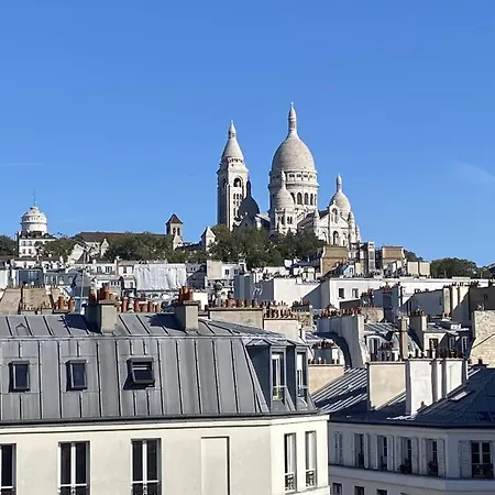 Apartment Superbe Studio Donnant Vue Sur Sacre Coeur